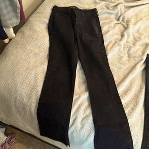 Black bell bottom jeans